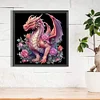 Diamond Painting-DIY Full Round Drill Occidental Dragon(40x40cm)