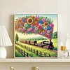 Diamond Painting-DIY Crystal Rhinestone Spring Train