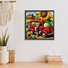 Diamond Painting-DIY Full Round Drill Sunflower Truck