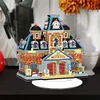 Diamond Painting Small Train Station Desktop Ornaments Kit for Decor