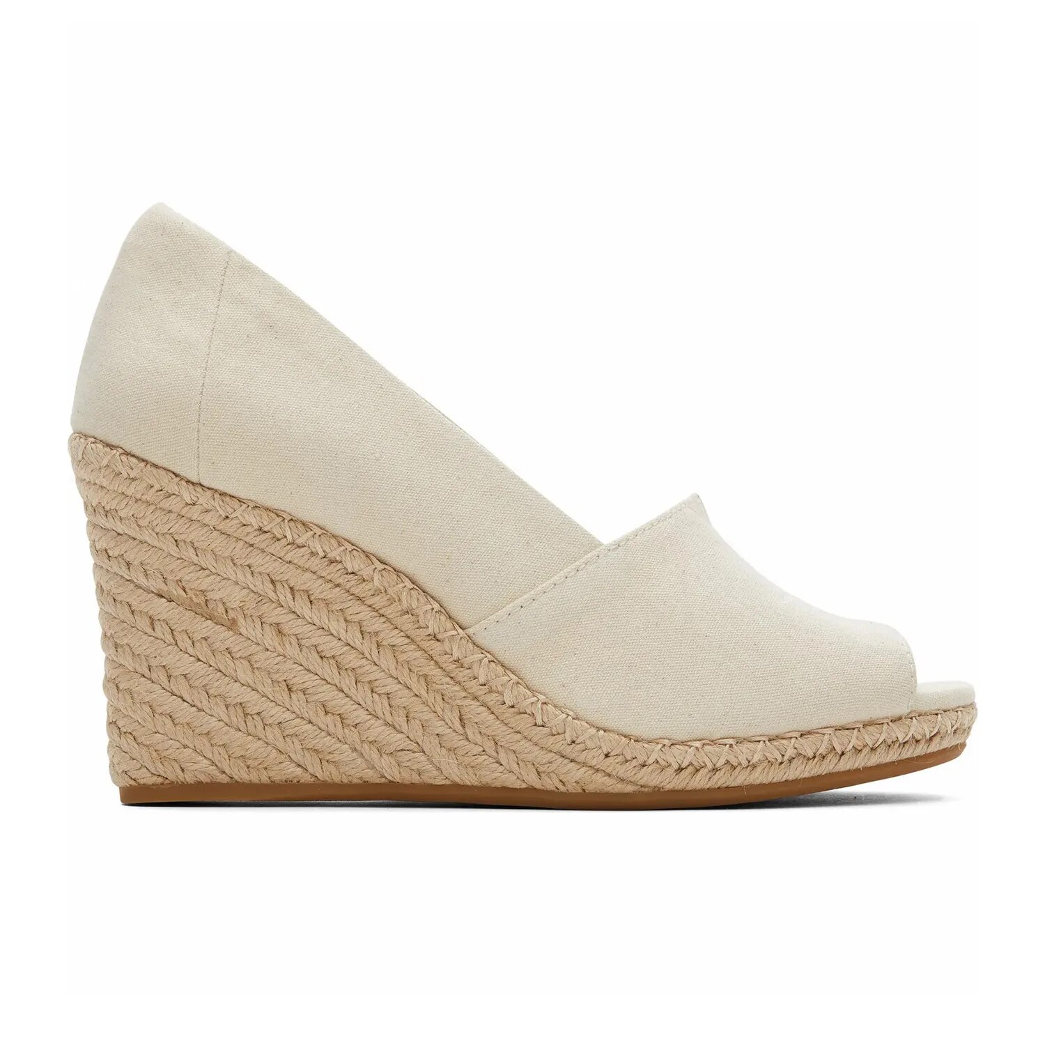 TAAFO Leopard White High Wedges Heel Platform Woman's Pumps Peep Toe Ladies Office Espadrille Shoes 