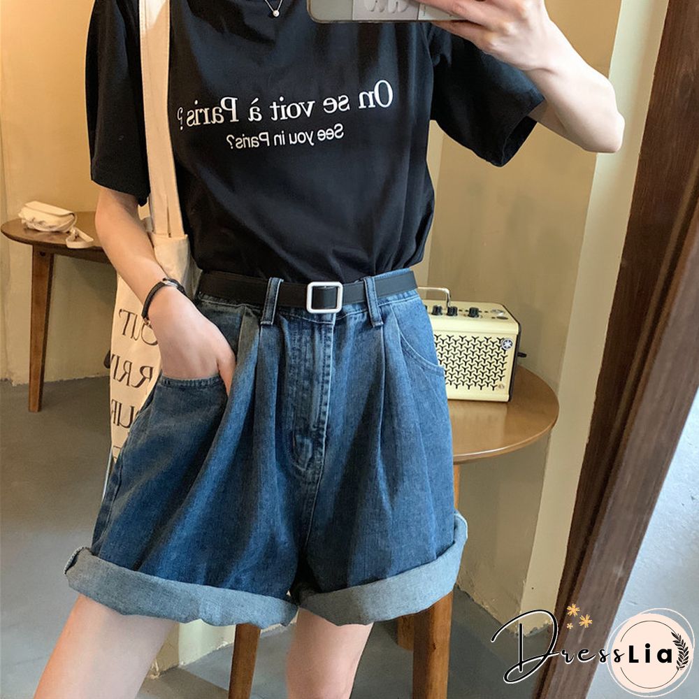 Vintage Casual Denim Shorts