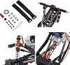AMK Chassis Frame Set Wheelbase 313mm with 2 Speed Transmission Reversed Front Axle for 1/10 RC Crawler Axial SCX10 II 90046 EX86100