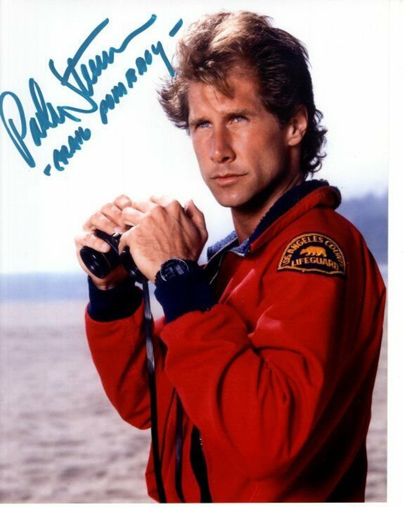 Parker stevenson signed autographed 8x10 baywatch craig pomeroy Photo Poster painting