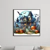 Diamond Painting-DIY Full Round Drill Halloween Horror Nights(40*40 CM)