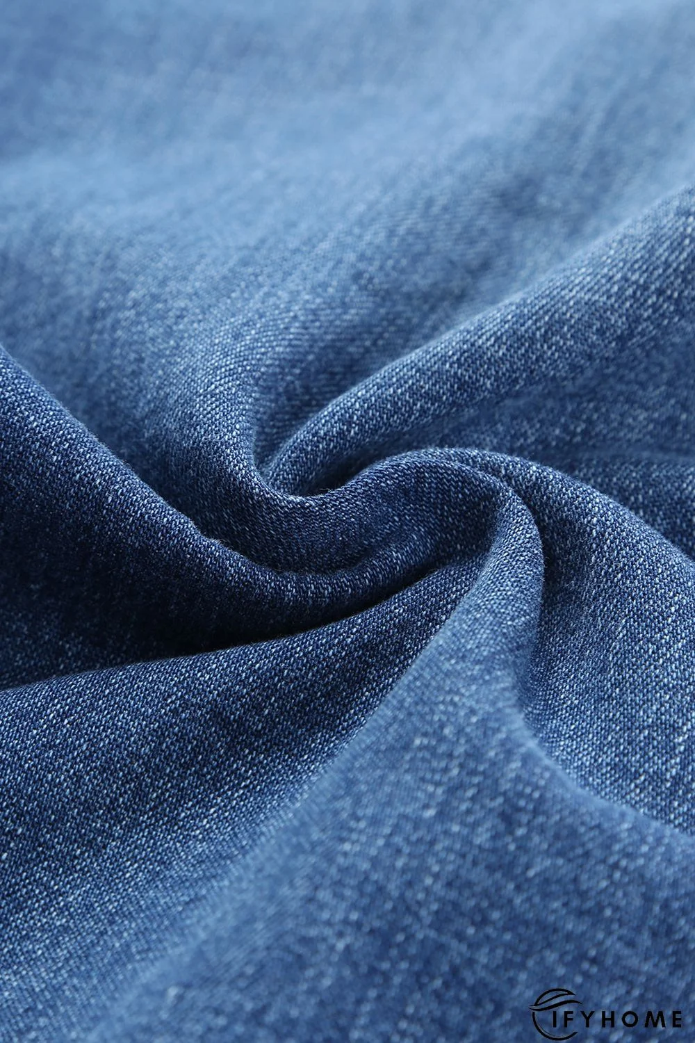 Blue Slouchy Wide Leg Jeans | IFYHOME