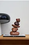 Creative Balance Ornaments To Relieve Stress Original Design Wooden Magnetic Decoration Retro Style Living Room Gift