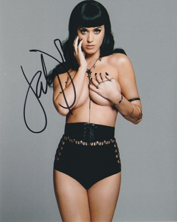 Katy Perry signed 8x10 Photo Poster painting in-person