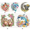 Animals-Partial Speical Shaped Diamond Painting 30*30CM