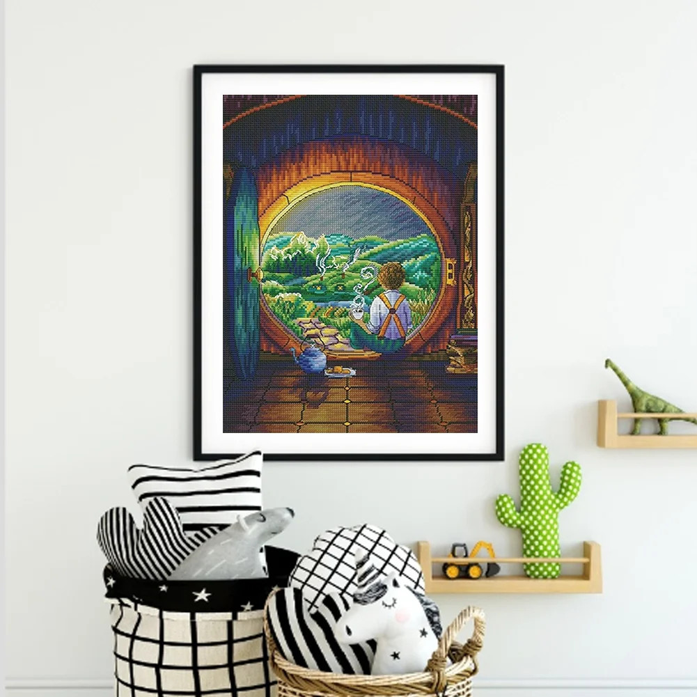 14ct Counted Cross Stitch - Boy(24*33cm)