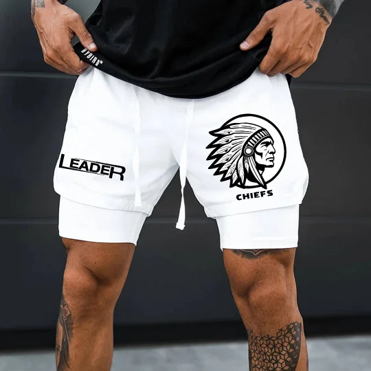 Double Layer Hybrid Athlete Shorts