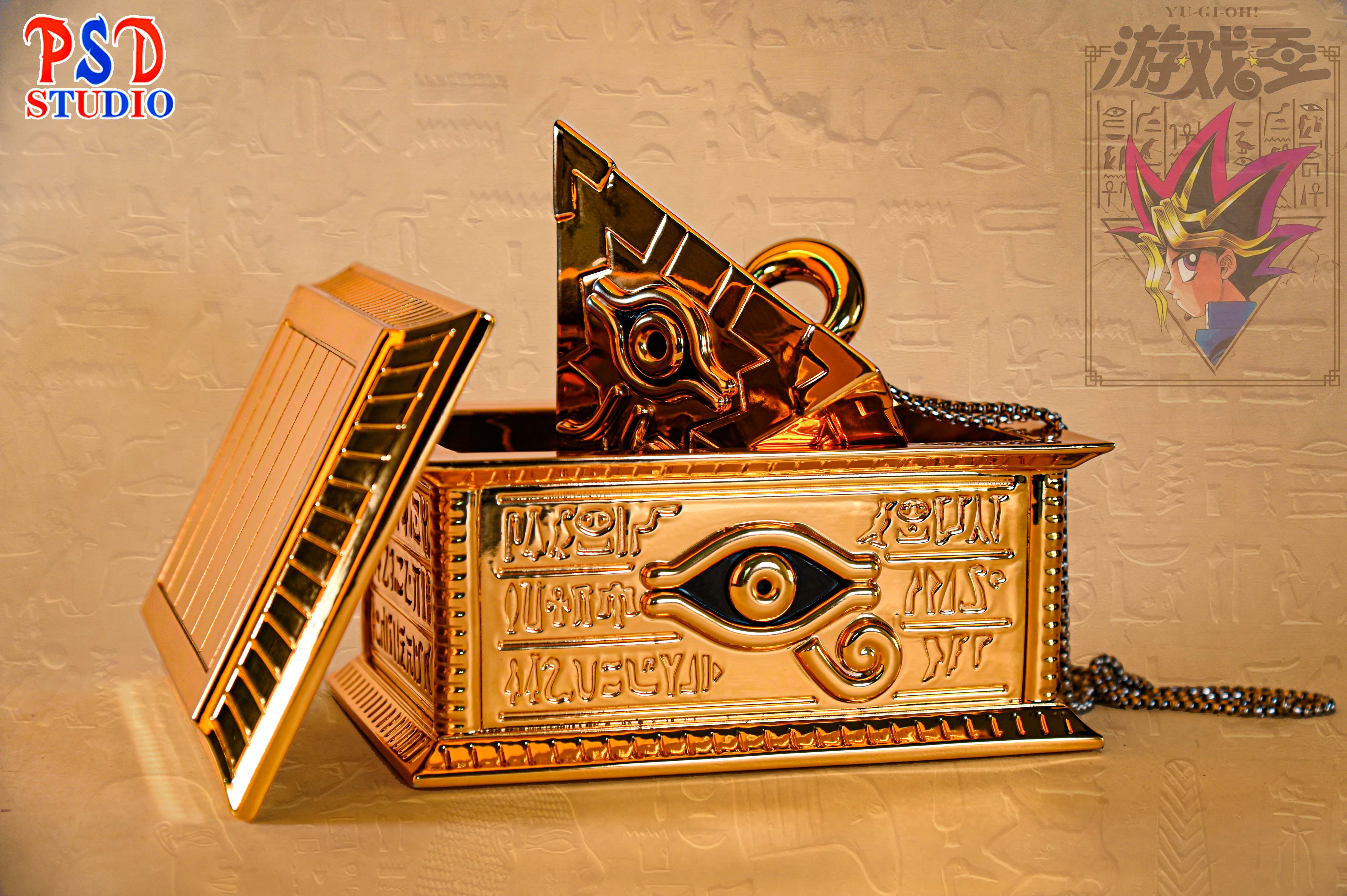 PRE-ORDER PSD Studio - Yu-Gi-Oh Gold Sarcophagus & Millennium Bricks ...