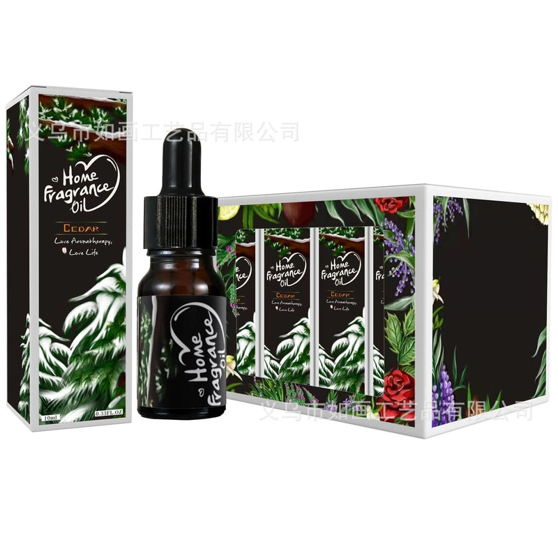 12 Pieces Humidifier Diffuser Dropper Aromatherapy Essential Oil Bedroom Relaxation Soothing Fragrance Source Factory 24 Flavor Plant Essential Oil