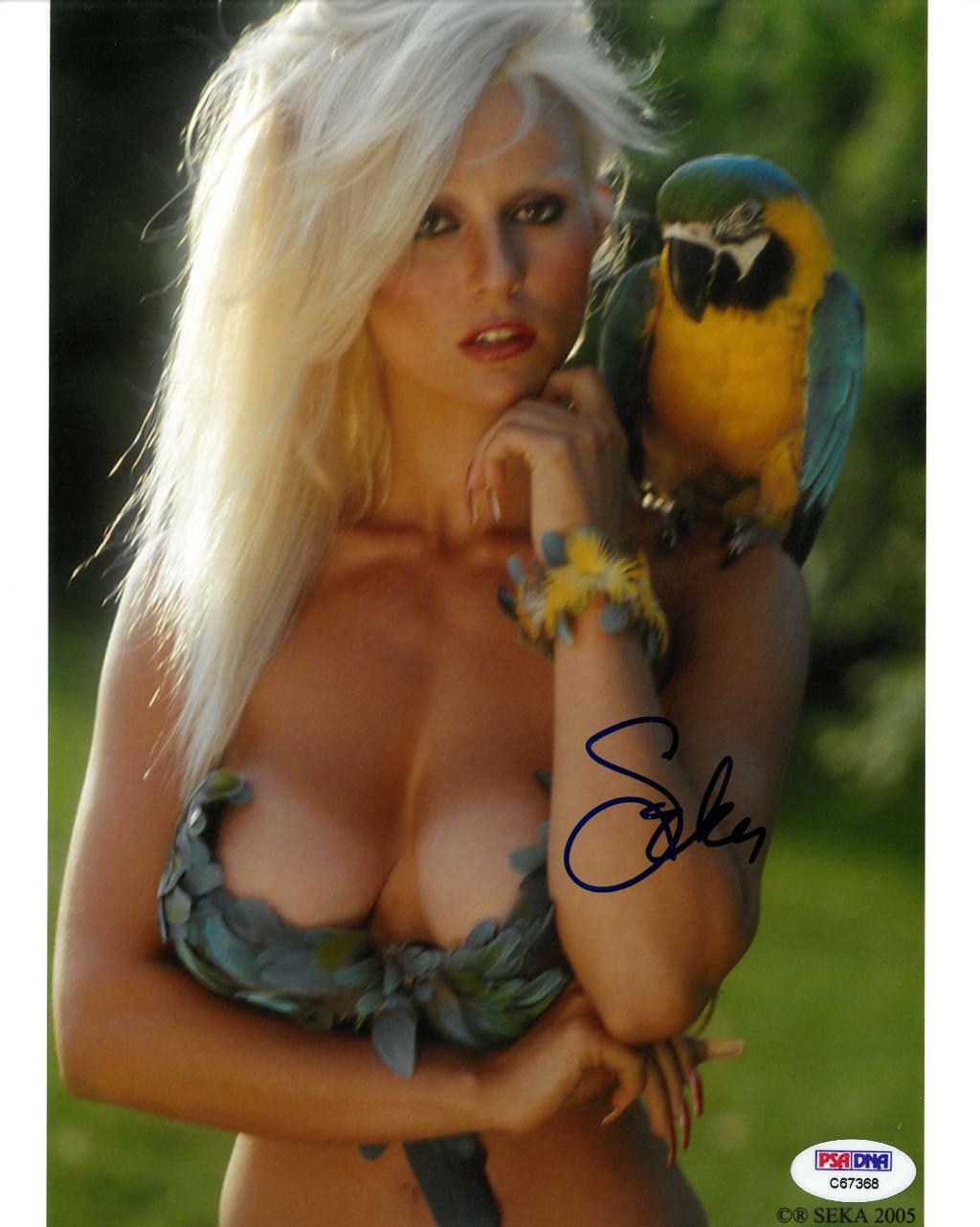 Seka Signed Sexy Authentic Autographed 8x10 Photo Poster painting PSA/DNA COA