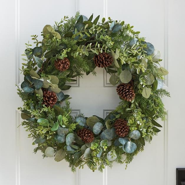 winter wreaths for front door