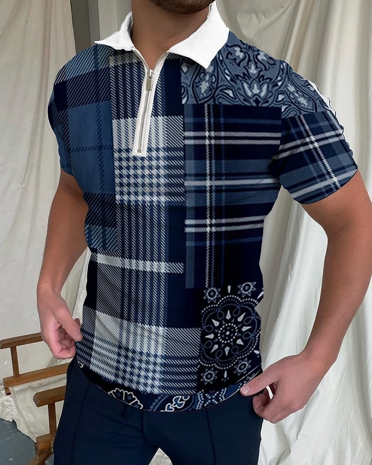 fashion star print shirt be15