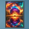 Diamond Painting-DIY Full Round Drill Colorful Abstract Tree(40*60CM)