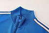 Joyfball 2025/2026 Real Madrid Long Zipped Terrace Icons Blue Jacket 