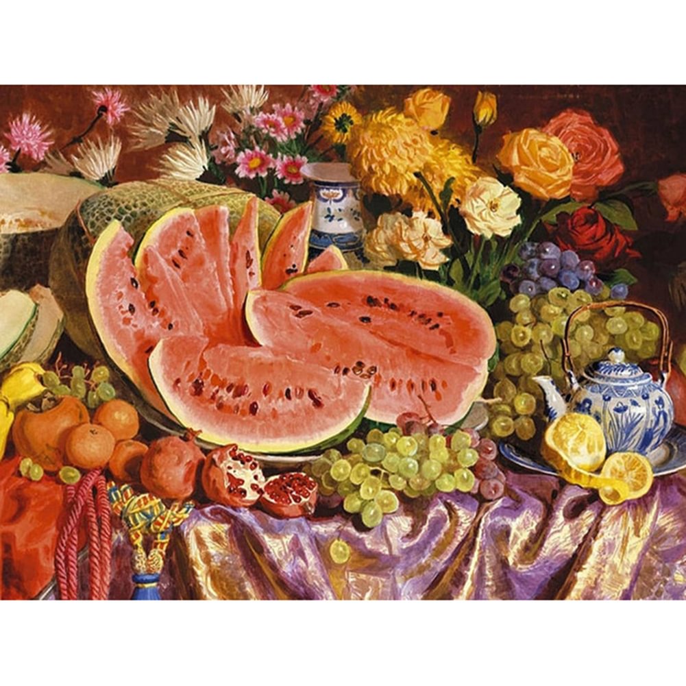 Fresh Fruits - Full Square - Diamond Painting(40*30cm)