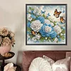 Butterfly Flower - Crystal Rhinestone Diamond Painting