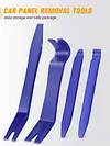 5Pcs Audio Door Pry Repair Clip Trim Plastic for Auto Vehicle for Cars Repairing