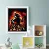 Silhouette Of The Heart Tyrant-Full Round Diamond Painting 40*50CM