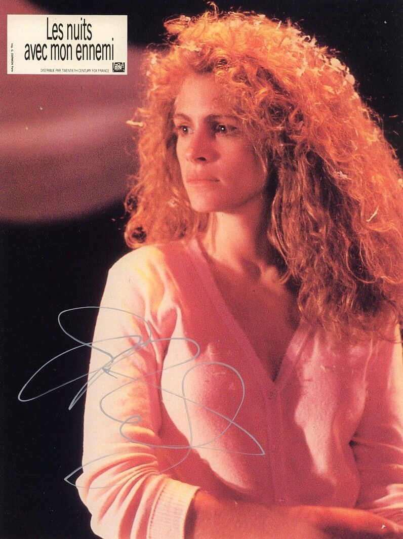 Julia Roberts genuine autograph Lobby Photo Poster painting 8x10