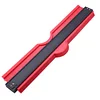 Plastic Profile Copy Contour Gauge Duplicator Tiles Wood Marking Tool (Red)
