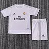 2015-2016 Retro Real Madrid Home Football Shirt 1:1 Thai Quality Kids Size