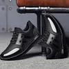 Gioiacombo&trade; Scarpe sportive da uomo in pelle che aumentano l'altezza