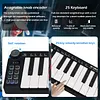M-VAVE SMK25 Mini MIDI Keyboard 25 Key USB Rechargeable Controller Wireless