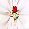 Red Rose Event Catering Napkin Ring