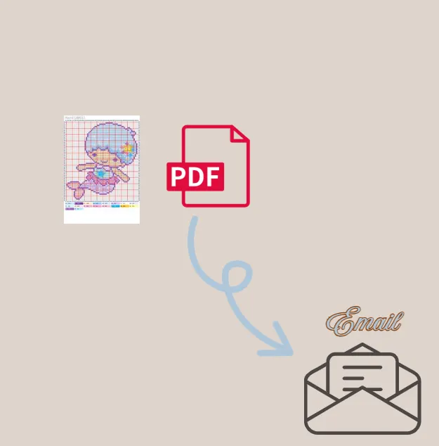 Mermaid Little Twin Star Friends Digital Pattern 