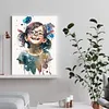 【Clearance Sale】Little Girl Wearing Glasses-Paint by Numbers Acrylic Painting 40*50CM