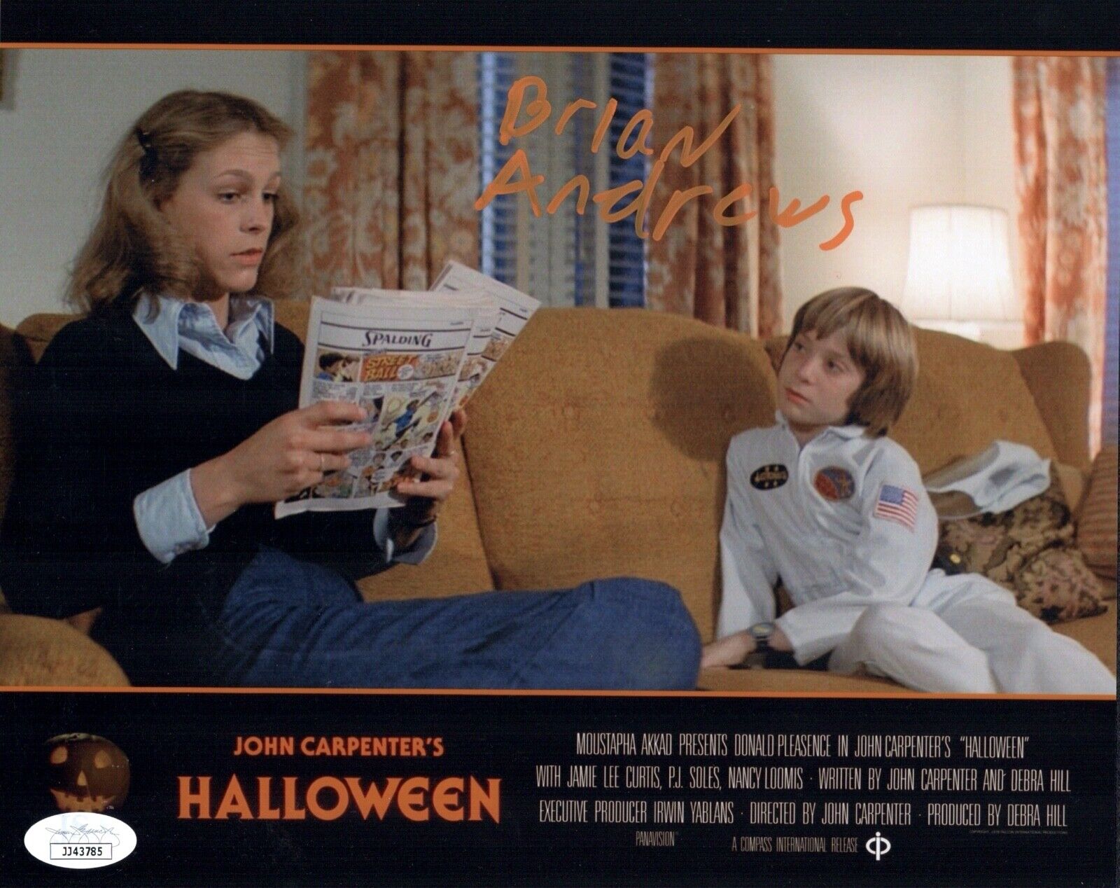 BRIAN ANDREWS Signed HALLOWEEN 8x10 Photo Poster painting IN PERSON Autograph JSA COA Cert