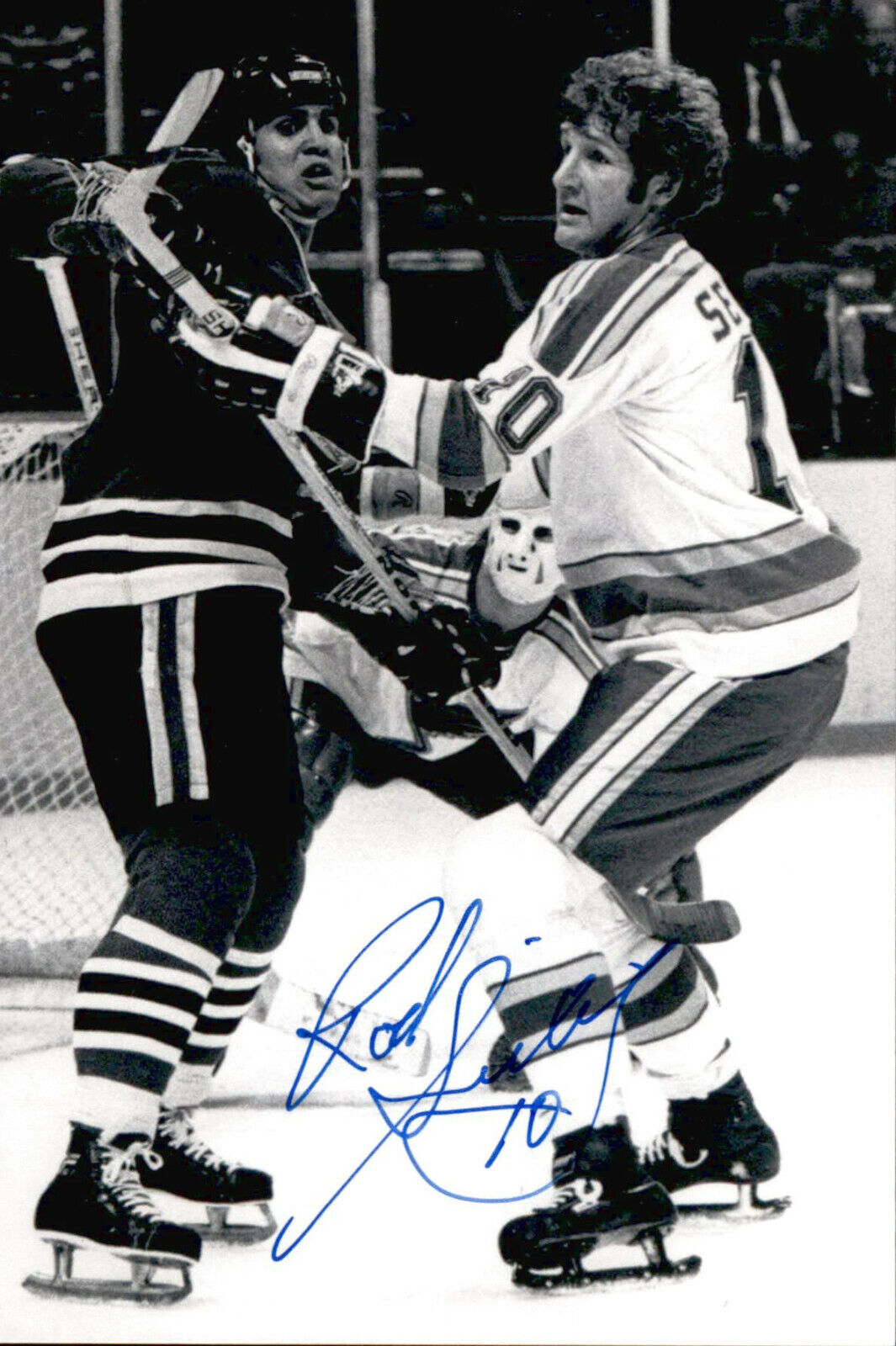 Rod Seiling SIGNED autographed 4x6 Photo Poster painting ST LOUIS BLUES