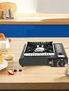 Portable Gas Stove Camping Stove Adjustable Cassette Furnace Camping Accessories