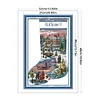 Happy Stocking -16CT Stamped Cross Stitch Kit(32*48cm)