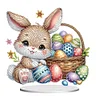 Diamond Painting Easter Egg Bunny Desktop Decoration Rhinestones Ornament