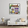 Sewing House-14CT Stamped Cross Stitch 40*40cm/15.75*15.75in