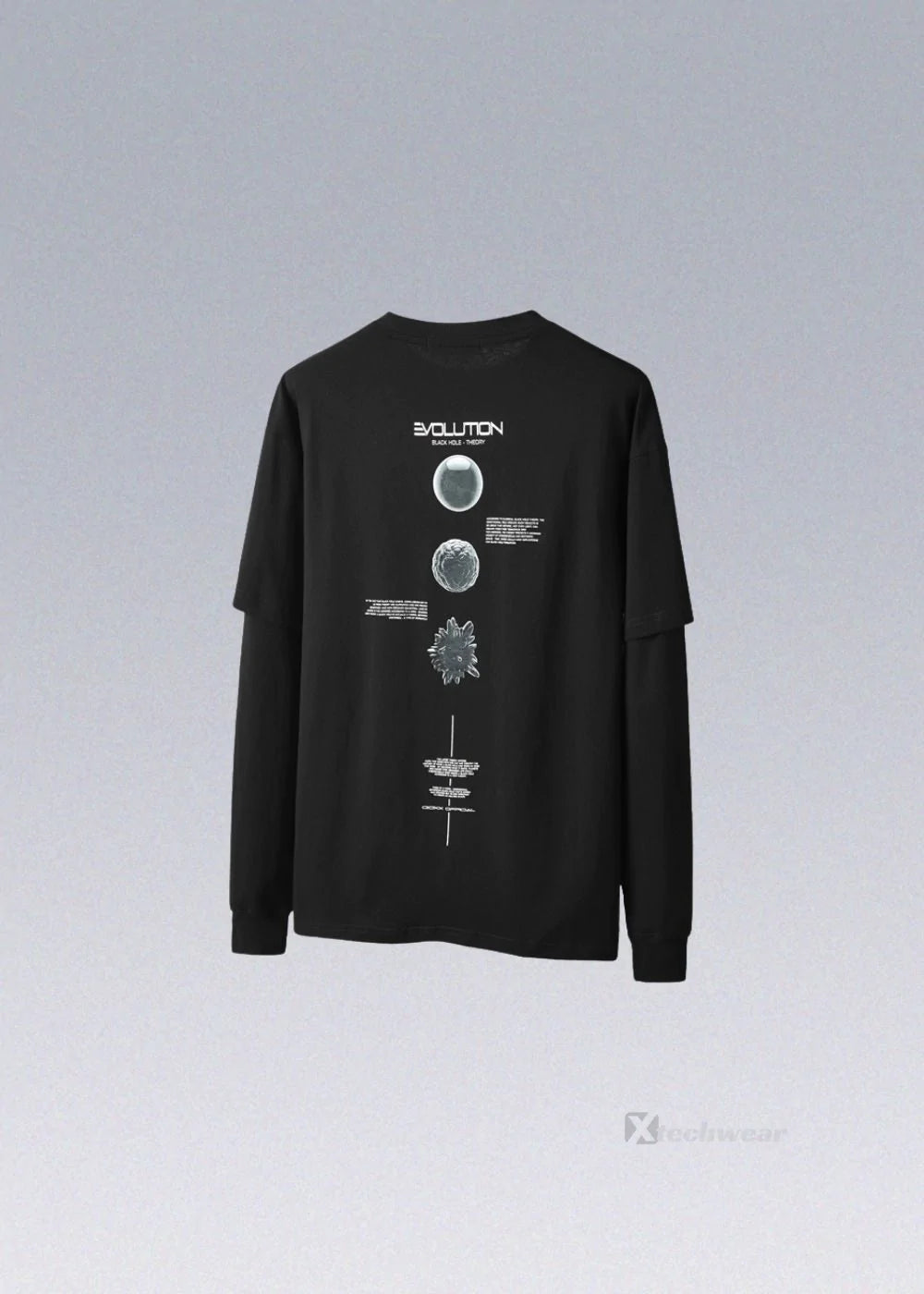 Black Hole Cells Shirt CROXX® techwear-x