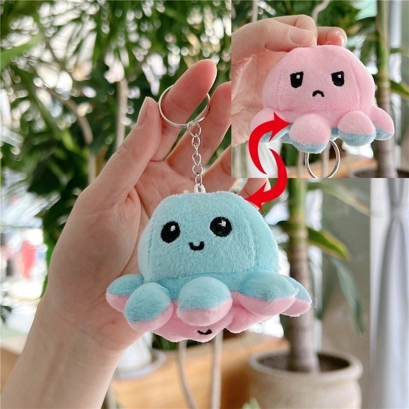 Cute Octopus Pp Cotton Women’s Bag Pendant Keychain