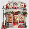 Christmas Shop - 11CT Counted Cross Stitch 50*50cm/19.69*19.69in