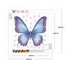 >SALE<5D DIY Partial Special Shaped Drill Diamond Painting Kit Butterfly Decor(YXC672)