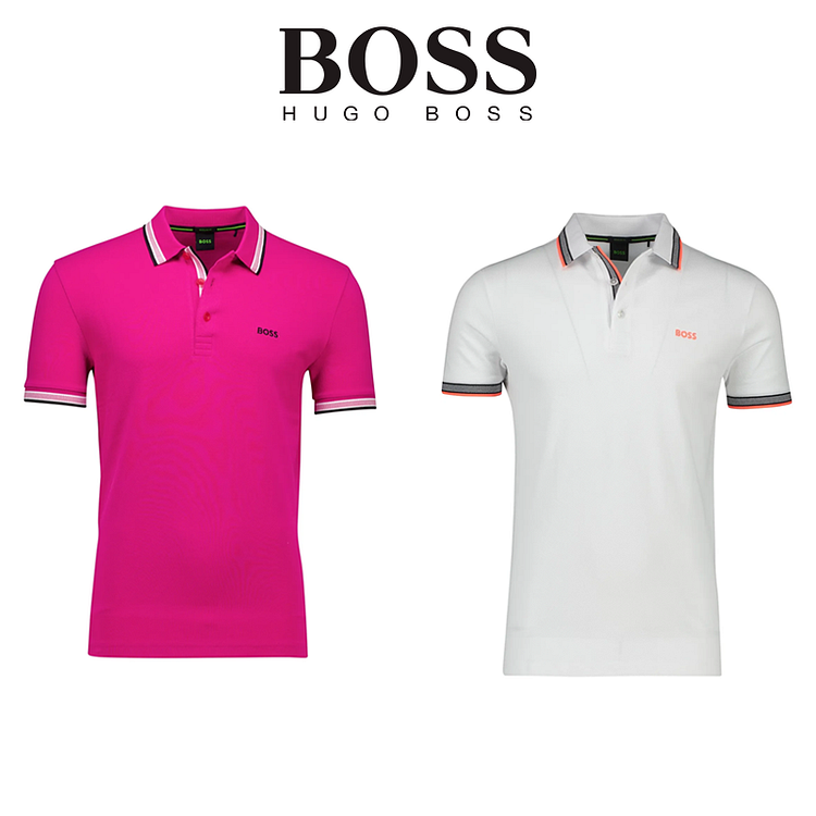 BOSS® Męskie koszulki polo, 2 sztuki w opakowaniu