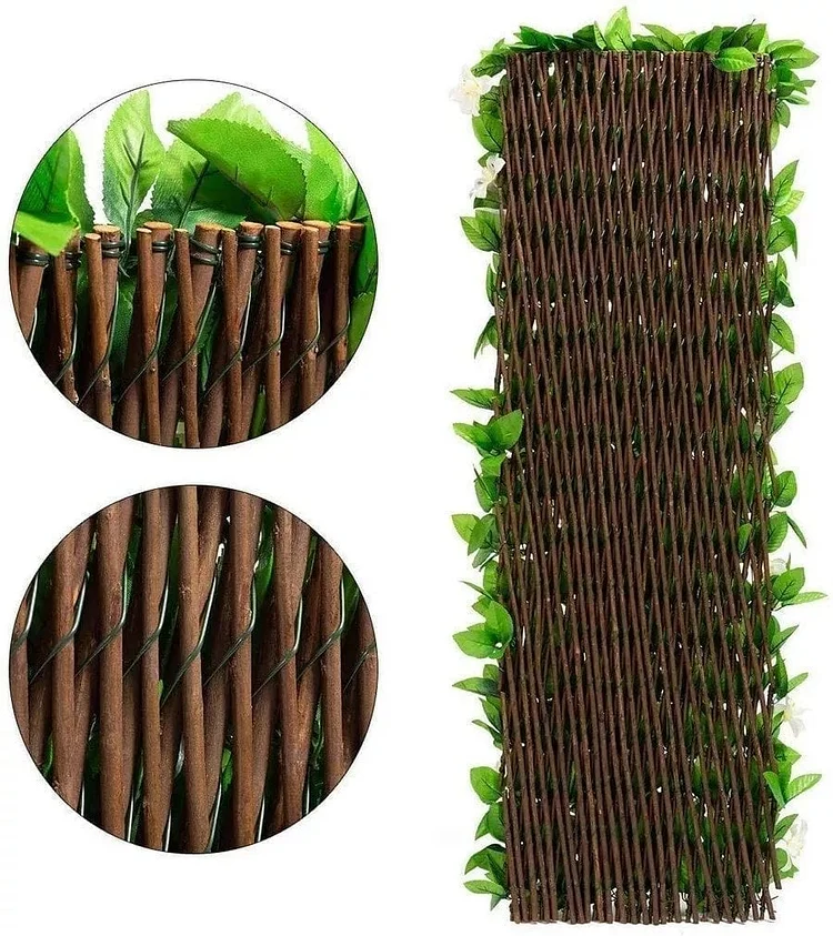 WEEKEND PROMOTION-EXPANDABLE FAUX PRIVACY FENCE-🔥49% OFF TODAY'S SPECIAL🔥 