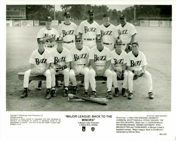 Major League: Back to the Minors cast 1998 Original Press 8X10 Movie Photo Poster painting