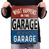 Garage - Vintage Metal Signs - 20*30cm/30*40cm - Warning
