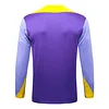 25/26  Atletico Madrid Purple Half-Zip Training Jacket Set