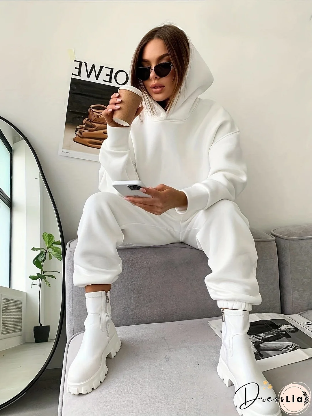 Casual Pleated Blouse